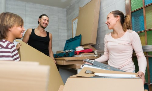Removal team preparing items safely during a Stockwell move