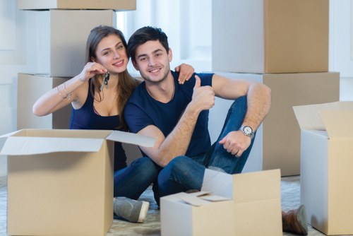 Local moving team planning a home move in Stockwell