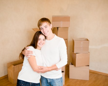 Commercial removals setup for a Stockwell office move