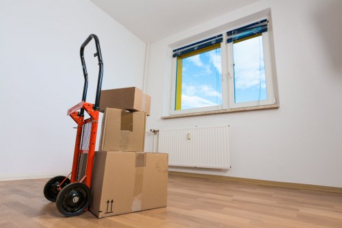 Efficient packing service for a Stockwell flat or office