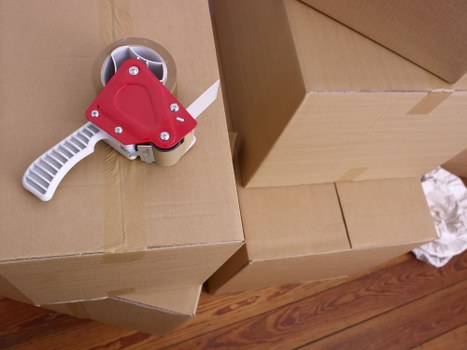 Packing and preparation for a house removal in Stockwell