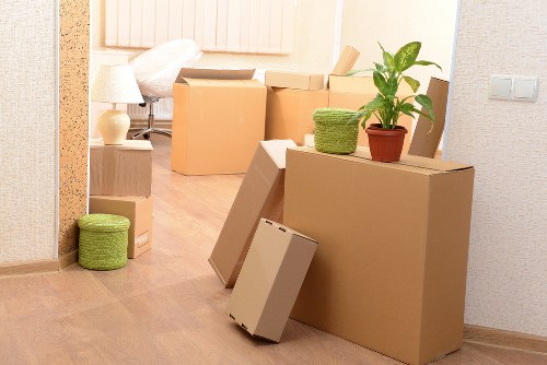 Careful packing and labelling for a Stockwell home move