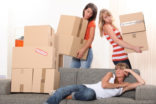 Commercial furniture pick-up for an office or shop near Stockwell